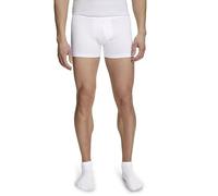 FALKE Daily Comfort Multipack M Bx algodón Transpirable 2 Piezas, Calzoncillos Boxer Hombre, Blanco White 2000, XXL