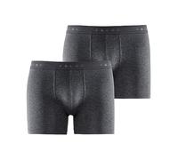 FALKE Daily Comfort Multipack M Bx Algodón Transpirable Calzoncillos Boxer (Pack de 2) para Hombre
