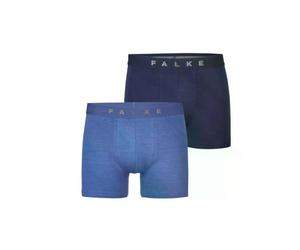 Falke Daily Comfort Multipack M Bx Baumwolle Atmungsaktiv Boxer de pantalón Corto, Multicolor Surtido 0080, L (Paquete de 2) Hombre