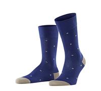 FALKE Dot M So algodón estampados 1 par, Calcetines Hombre, Azul Royal Blue 6000, 43-46