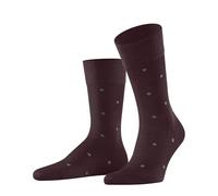 FALKE Dot M So algodón estampados 1 par, Calcetines Hombre, Rojo Rioja 8594, 43-46