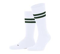 FALKE Dynamic U So algodón estampados 1 par, Calcetines Unisex adulto, Blanco White Green 2700, 35-36
