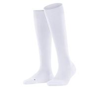 FALKE Energizer W Kh material suave con compresión 1 par, Calcetines largos Mujer, Blanco White 2009, 41-42