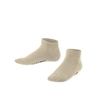 FALKE Family K Sn algodón sostenible lisos 1 par, Calcetines cortos Unisex niños, Beis Sand Melange 4650, 27-30