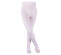 FALKE Family K TI algodón sostenible gruesa unicolor 1 pieza, Pantimedias Unisex niños, Rosa (Powder Rose 8900) nuevo - ecológico, 80-92