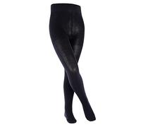 FALKE Family K Ti algodón sostenible gruesas lisas 1 pieza, Pantimedias Unisex niños, Azul Dark Marine 6170, 98-104
