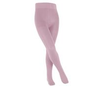 FALKE Family K Ti algodón sostenible gruesas lisas 1 pieza, Pantimedias Unisex niños, Rosa Thulit 8663, 122-128