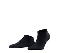 FALKE Family M Sn algodón sostenible lisos 1 par, Calcetines cortos Hombre, Azul Dark Navy 6375, 39-42