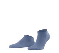 FALKE Family M Sn algodón sostenible lisos 1 par, Calcetines cortos Hombre, Azul Sky Blue 6876, 43-46