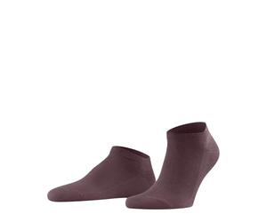 FALKE Family M Sn algodón sostenible lisos 1 par, Calcetines cortos Hombre, Rosa Roan Rouge 8936, 39-42