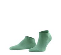 FALKE Family M Sn algodón sostenible lisos 1 par, Calcetines cortos Hombre, Turquesa Ocean Green 7506, 43-46