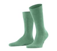 FALKE Family M So algodón sostenible lisos 1 par, Calcetines Hombre, Turquesa Ocean Green 7506, 43-46