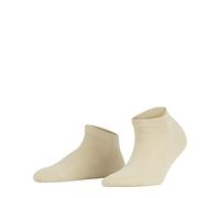 FALKE Family W Sn algodón sostenible lisos 1 par, Calcetines cortos Mujer, Beis Cream 4019, 35-38