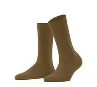 FALKE Family W So algodón sostenible Lisos Calcetines, Amarillo Old Brass 1220, 39-42 para Mujer