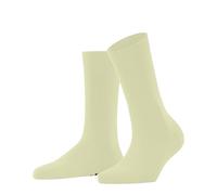 FALKE Family W So algodón sostenible lisos 1 par, Calcetines Mujer, Beis Tender Yel 1110, 35-38