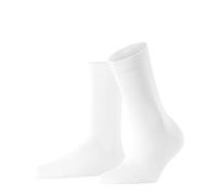 FALKE Family W So algodón sostenible lisos 1 par, Calcetines Mujer, Blanco White 2009, 35-38