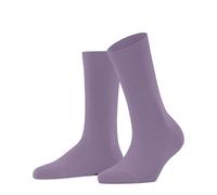 FALKE Family W So algodón sostenible lisos 1 par, Calcetines Mujer, Morado Misty Lila 8972, 39-42
