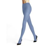 FALKE Family W Ti algodón sostenible lisas 1 pieza, Pantimedias Mujer, Azul Airy Blue 6707, 36-38