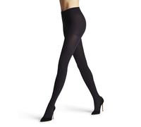 FALKE Family W Ti algodón sostenible lisas 1 pieza, Pantimedias Mujer, Azul Dark Navy 6379, 42-44