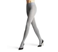 FALKE Family W Ti algodón sostenible lisas 1 pieza, Pantimedias Mujer, Gris Greymix 3399, 42-44