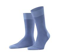 FALKE Fine Shadow M So algodón estampados 1 par, Calcetines Hombre, Azul Cornflower Blue 6554, 45-46
