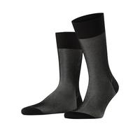 FALKE Fine Shadow M So algodón estampados 1 par, Calcetines Hombre, Negro Black-Mix 3010, 43-44