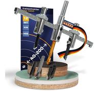 Falke FKS-H 200 - Cortador circular universal para madera, plástico, placas de yeso, diámetro ajustable (40-200 mm)