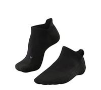 FALKE GO2 Invisible M In algodón antiampollas 1 par, Calcetines de golf Hombre, Negro Black 3000, 42-43