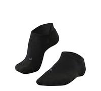 FALKE GO2 Invisible W In algodón antiampollas 1 par, Calcetines de golf Mujer, Negro Black 3000, 41-42