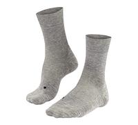 FALKE GO2 M So algodón antiampollas 1 par, Calcetines de golf Hombre, Gris Light Grey 3400, 42-43