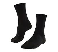 FALKE GO2 M So algodón antiampollas 1 par, Calcetines de golf Hombre, Negro Black 3000, 44-45