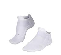 FALKE GO5 Invisible M In hilo funcional antiampollas 1 par, Calcetines de golf Hombre, Blanco White 2000, 42-43