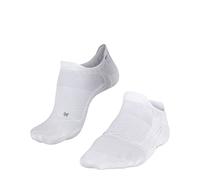 FALKE GO5 Invisible W In hilo funcional antiampollas 1 par, Calcetines de golf Mujer, Blanco White 2000, 35-36