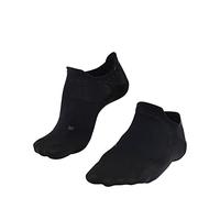 FALKE GO5 Invisible W In hilo funcional antiampollas 1 par, Calcetines de golf Mujer, Negro Black 3000, 39-40