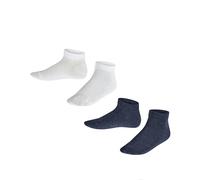 FALKE Calcetines 'Happy' azul moteado / blanco, Talla 31-34