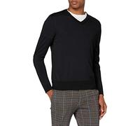 FALKE Hombre V-Cuello Longsleeve-60126 - Manga Larga para Hombre