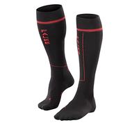 FALKE Impulse Running M KH hilo funcional con compresión 1 par, Calcetines para correr Hombre, Negro (Black 3008), 39-42