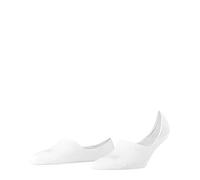 FALKE Invisible Step High Cut W IN algodón invisibles unicolor 1 par, Calcetines pinkies Mujer, Blanco (White 2009), 35-36