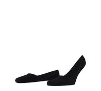 FALKE Invisible Step Medium Cut Box M In algodón invisibles lisos 1 par, Calcetines pinkies Hombre, Negro Black 3000, 45-46