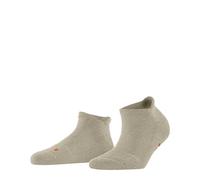 Falke Calcetines cortos Keep Warm W Sn, lana, lisos, Beige Melange 35-36, 1 par