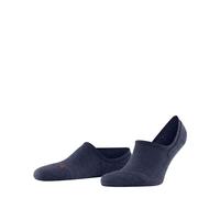 FALKE Keep Warm U In lana invisibles lisos 1 par, Calcetines pinkies Unisex adulto, Azul Ocean Melange 6776, 42-43