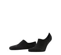 Falke Calcetines Keep Warm U In – pinkies invisibles de lana, lisos, unisex adulto, Gris 39-41