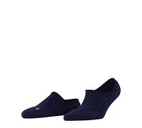 FALKE Keep Warm W In lana invisibles lisos 1 par, Calcetines pinkies Mujer, Azul Dark Sapphire 6278, 37-38