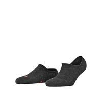 FALKE Keep Warm W In lana invisibles lisos 1 par, Calcetines pinkies Mujer, Gris Anthracite Melange 3080, 37-38