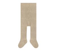 FALKE Family B Ti algodón sostenible lisas 1 pieza, Pantimedias Unisex bebé, Beis Sand Melange 4650, 80-92