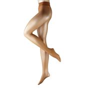 FALKE Matt Deluxe 20 DEN W Ti transparente lisas 1 pieza, Pantimedias Mujer, Color piel Sun 4099, XL