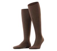 FALKE Lhasa Rib M Kh lana cachemira lisos 1 par, Calcetines largos Hombre, Marrón Brown 5930, 43-46
