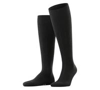FALKE Lhasa Rib M Kh lana cachemira lisos 1 par, Calcetines largos Hombre, Negro Black 3000, 43-46