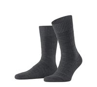 FALKE Link Attire M So Lana Lyocell Lino Lisos Calcetines, Gris Slate 3741, 43-46 para Hombre