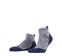 FALKE Lodge Homepad M Hp algodón puños en la suela 1 par, Calcetines para casa Hombre, Azul Storm 6340, 45/46 EU